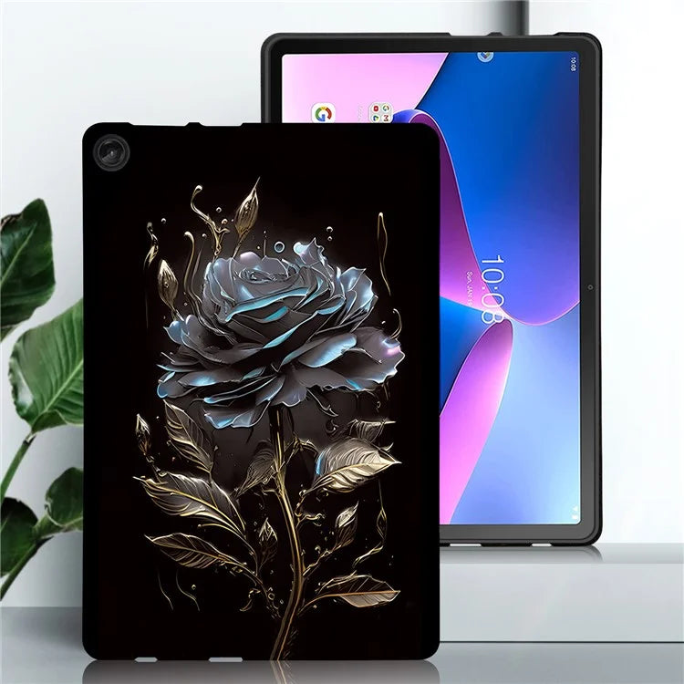 For Lenovo Tab M10 (Gen 3) TPU Case Pattern Printing Slim Tablet Protective Cover