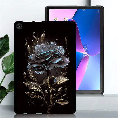 For Lenovo Tab M10 (Gen 3) TPU Case Pattern Printing Slim Tablet Protective Cover