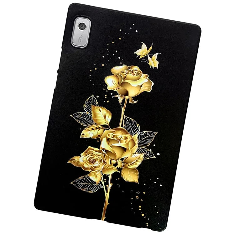 For Lenovo Tab M9 TPU Case Pattern Printing Slim Tablet Protective Cover
