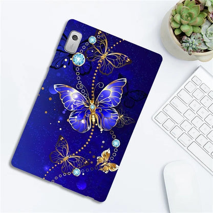 For Lenovo Tab M9 TPU Case Pattern Printing Slim Tablet Protective Cover
