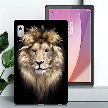 For Lenovo Tab M9 TPU Case Pattern Printing Slim Tablet Protective Cover