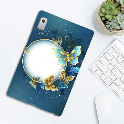 For Lenovo Tab M9 TPU Case Pattern Printing Slim Tablet Protective Cover
