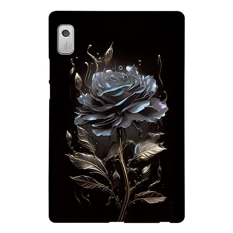 For Lenovo Tab M9 TPU Case Pattern Printing Slim Tablet Protective Cover