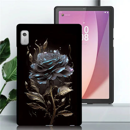 For Lenovo Tab M9 TPU Case Pattern Printing Slim Tablet Protective Cover