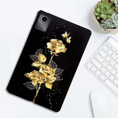 For Lenovo Tab M11 TPU Case Pattern Printing Slim Tablet Protective Cover