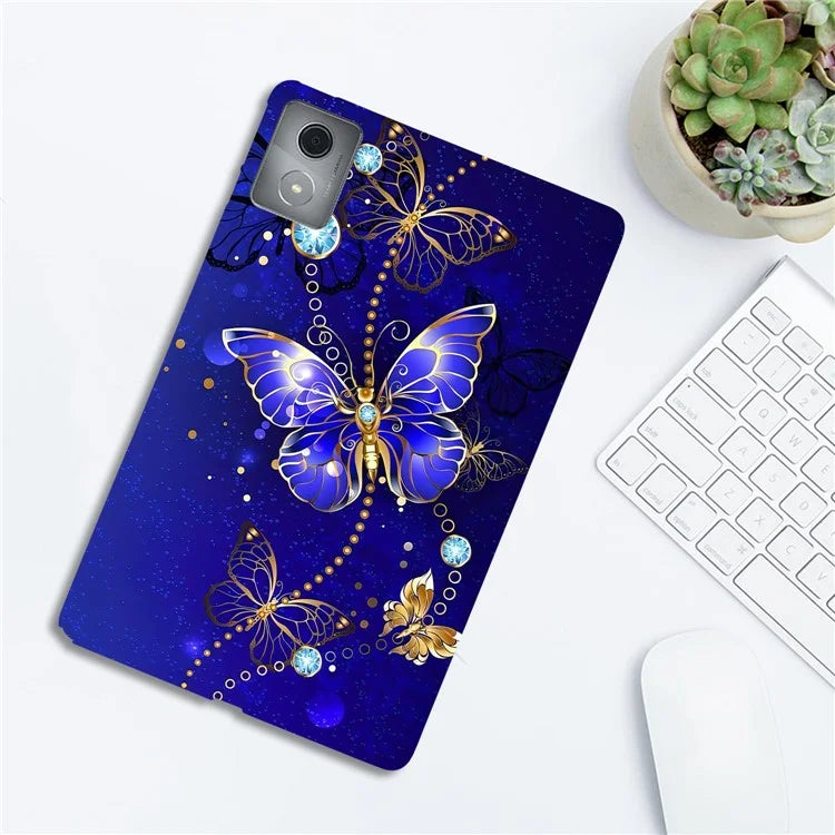 For Lenovo Tab M11 Plus TPU Case Pattern Printing Slim Tablet Protective Cover