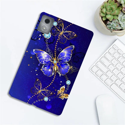 For Lenovo Tab M11 Plus TPU Case Pattern Printing Slim Tablet Protective Cover