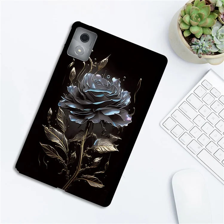 For Lenovo Tab M11 Plus TPU Case Pattern Printing Slim Tablet Protective Cover