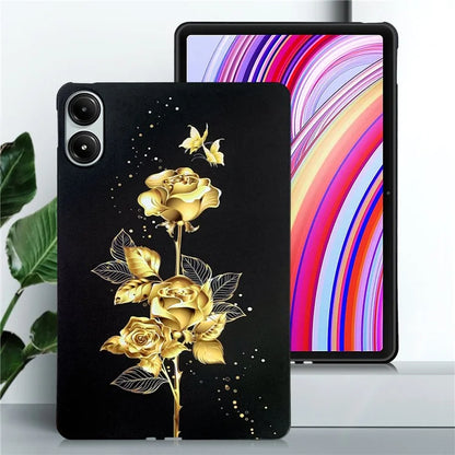 For Xiaomi Redmi Pad Pro 5G  /  Pad Pro  /  Poco Pad TPU Case Pattern Printing Slim Tablet Protective Cover