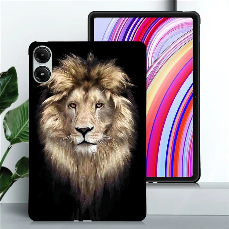 For Xiaomi Redmi Pad Pro 5G  /  Pad Pro  /  Poco Pad TPU Case Pattern Printing Slim Tablet Protective Cover