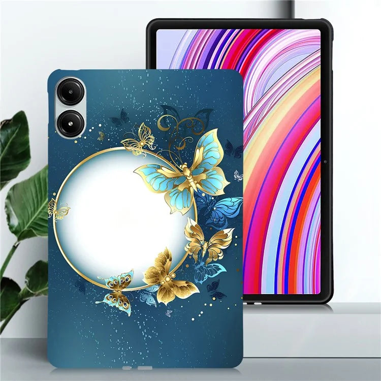 For Xiaomi Redmi Pad Pro 5G  /  Pad Pro  /  Poco Pad TPU Case Pattern Printing Slim Tablet Protective Cover