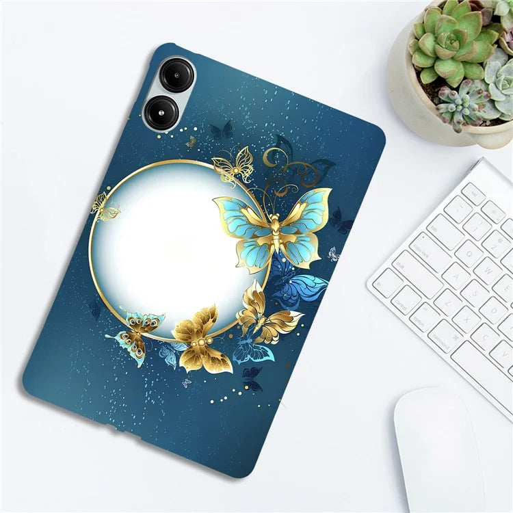 For Xiaomi Redmi Pad Pro 5G  /  Pad Pro  /  Poco Pad TPU Case Pattern Printing Slim Tablet Protective Cover