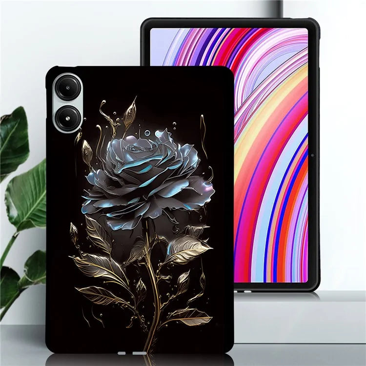 For Xiaomi Redmi Pad Pro 5G  /  Pad Pro  /  Poco Pad TPU Case Pattern Printing Slim Tablet Protective Cover