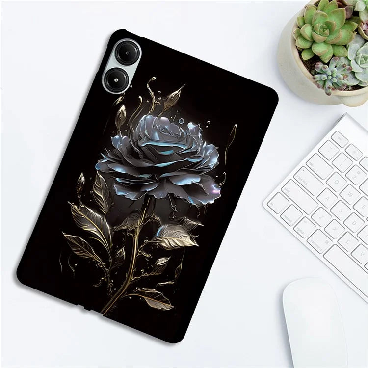 For Xiaomi Redmi Pad Pro 5G  /  Pad Pro  /  Poco Pad TPU Case Pattern Printing Slim Tablet Protective Cover