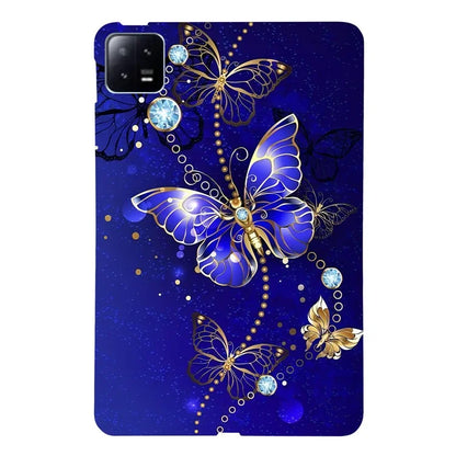 For Xiaomi Pad 6 TPU Case Pattern Printing Slim Tablet Protective Cover