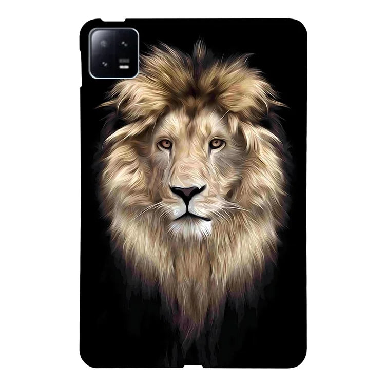 For Xiaomi Pad 6 TPU Case Pattern Printing Slim Tablet Protective Cover