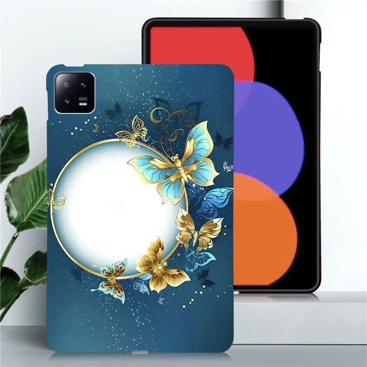 For Xiaomi Pad 6 TPU Case Pattern Printing Slim Tablet Protective Cover