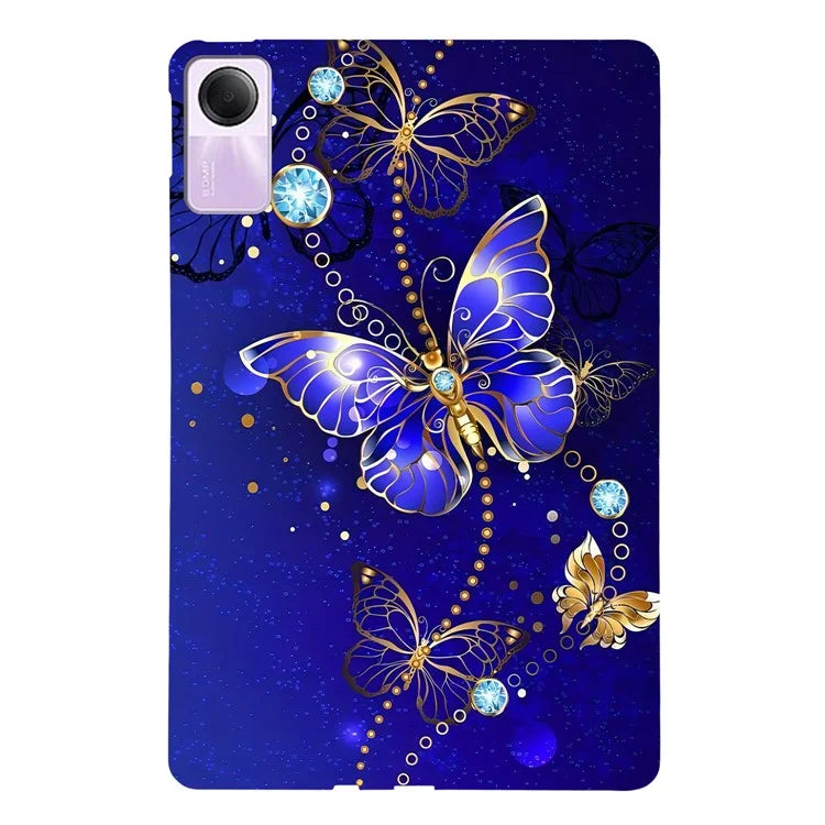 For Xiaomi Redmi Pad SE TPU Case Pattern Printing Slim Tablet Protective Cover