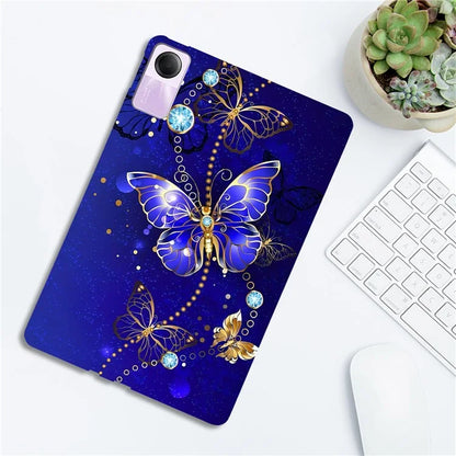 For Xiaomi Redmi Pad SE TPU Case Pattern Printing Slim Tablet Protective Cover