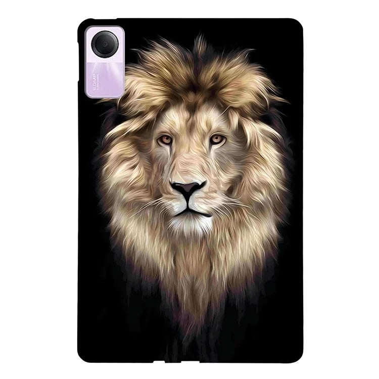 For Xiaomi Redmi Pad SE TPU Case Pattern Printing Slim Tablet Protective Cover