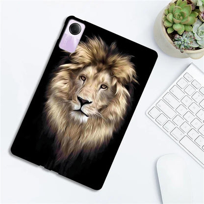 For Xiaomi Redmi Pad SE TPU Case Pattern Printing Slim Tablet Protective Cover