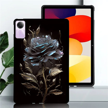For Xiaomi Redmi Pad SE TPU Case Pattern Printing Slim Tablet Protective Cover