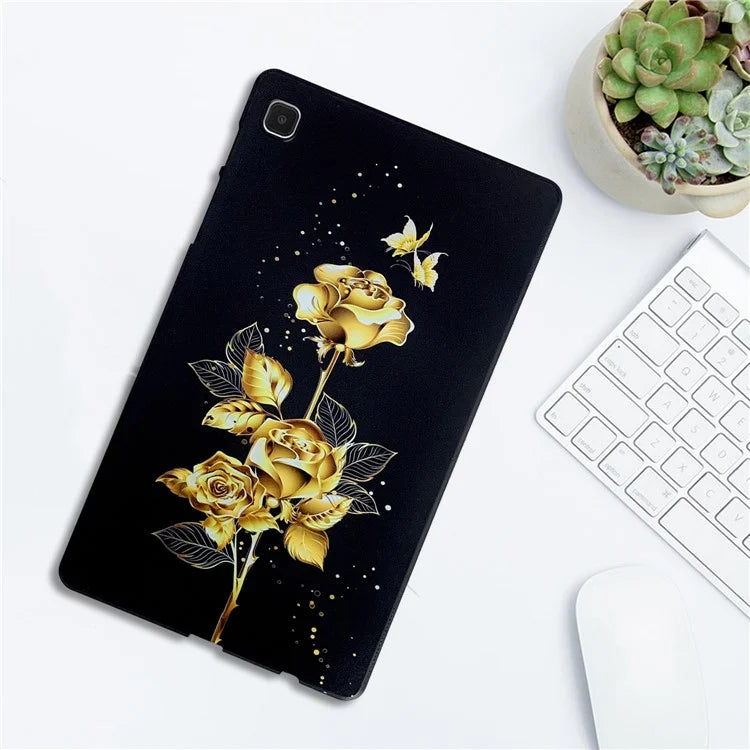 For Samsung Galaxy Tab A7 Lite 8.7-inch TPU Case Pattern Printing Slim Tablet Protective Cover