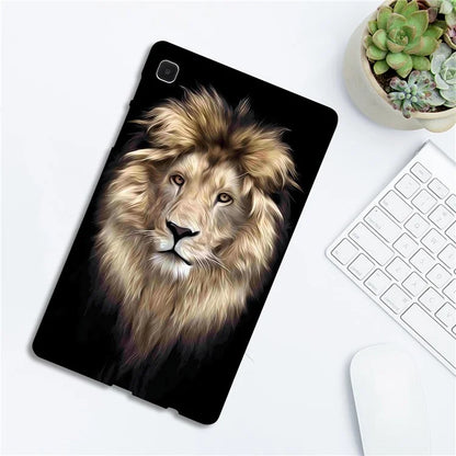 For Samsung Galaxy Tab A7 Lite 8.7-inch TPU Case Pattern Printing Slim Tablet Protective Cover