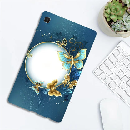 For Samsung Galaxy Tab A7 Lite 8.7-inch TPU Case Pattern Printing Slim Tablet Protective Cover