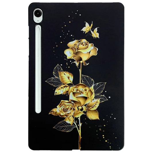 For Samsung Galaxy Tab S9 FE  /  Tab S9 TPU Case Pattern Printing Slim Tablet Protective Cover