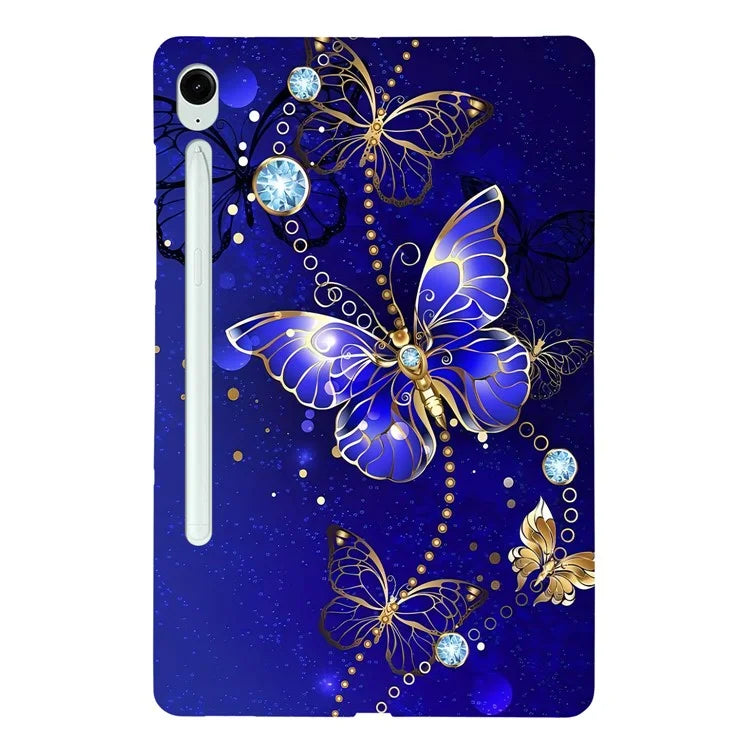 For Samsung Galaxy Tab S9 FE  /  Tab S9 TPU Case Pattern Printing Slim Tablet Protective Cover