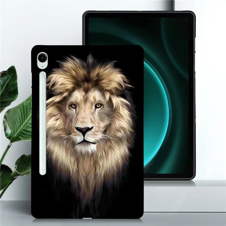 For Samsung Galaxy Tab S9 FE  /  Tab S9 TPU Case Pattern Printing Slim Tablet Protective Cover