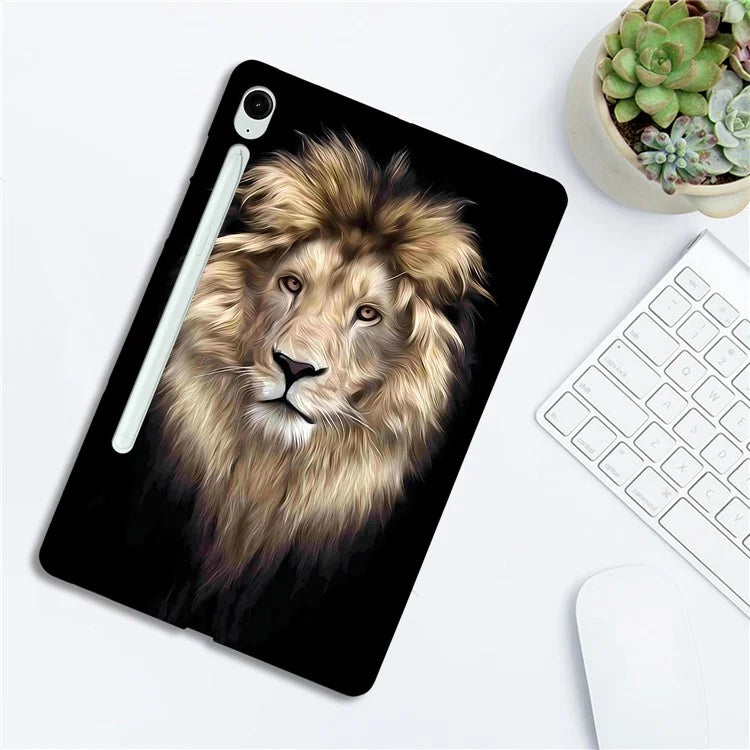 For Samsung Galaxy Tab S9 FE  /  Tab S9 TPU Case Pattern Printing Slim Tablet Protective Cover
