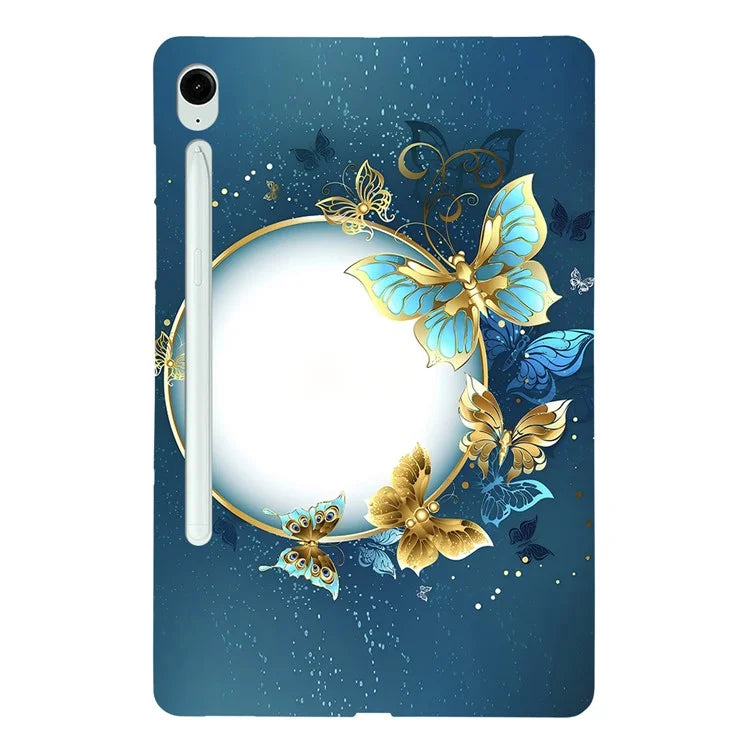 For Samsung Galaxy Tab S9 FE  /  Tab S9 TPU Case Pattern Printing Slim Tablet Protective Cover