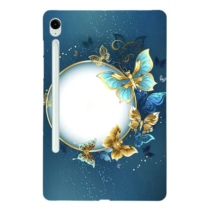 For Samsung Galaxy Tab S9 FE  /  Tab S9 TPU Case Pattern Printing Slim Tablet Protective Cover