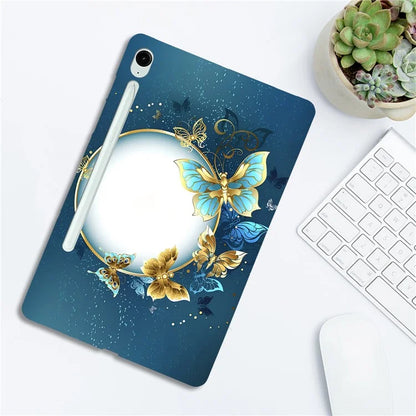 For Samsung Galaxy Tab S9 FE  /  Tab S9 TPU Case Pattern Printing Slim Tablet Protective Cover