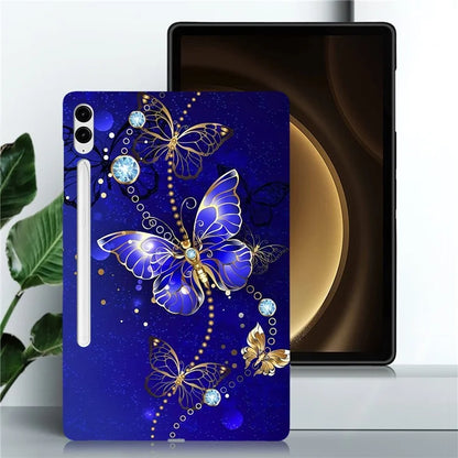 For Samsung Galaxy Tab S9 FE+  /  Tab S9+ TPU Case Pattern Printing Slim Tablet Protective Cover