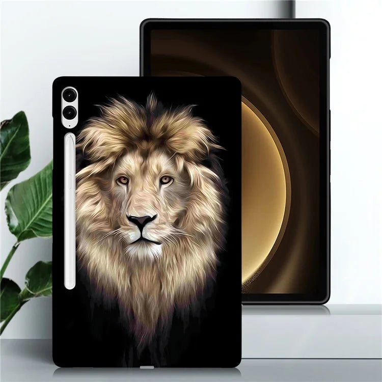 For Samsung Galaxy Tab S9 FE+  /  Tab S9+ TPU Case Pattern Printing Slim Tablet Protective Cover