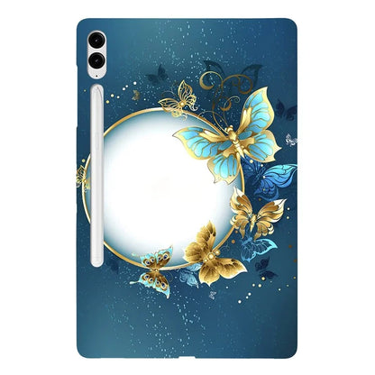 For Samsung Galaxy Tab S9 FE+  /  Tab S9+ TPU Case Pattern Printing Slim Tablet Protective Cover