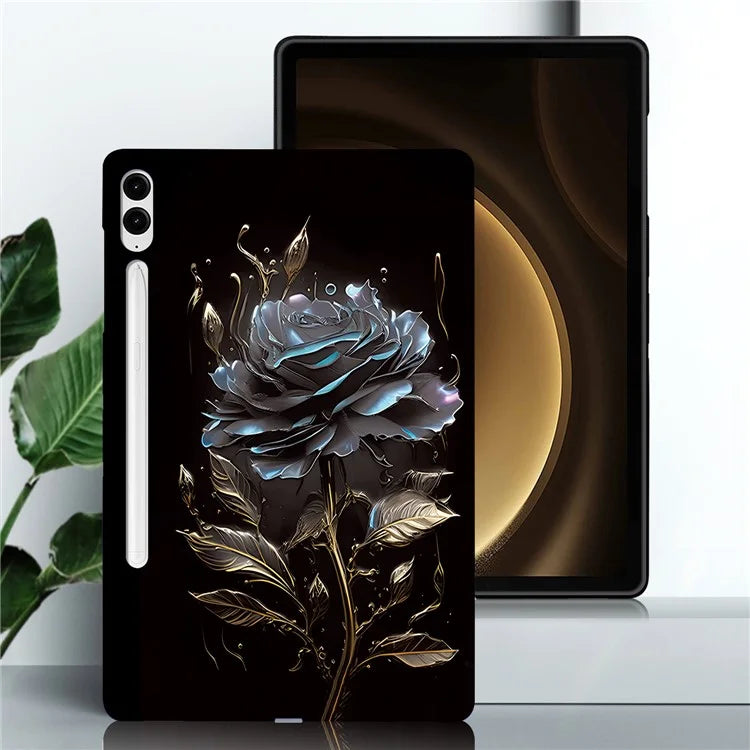 For Samsung Galaxy Tab S9 FE+  /  Tab S9+ TPU Case Pattern Printing Slim Tablet Protective Cover