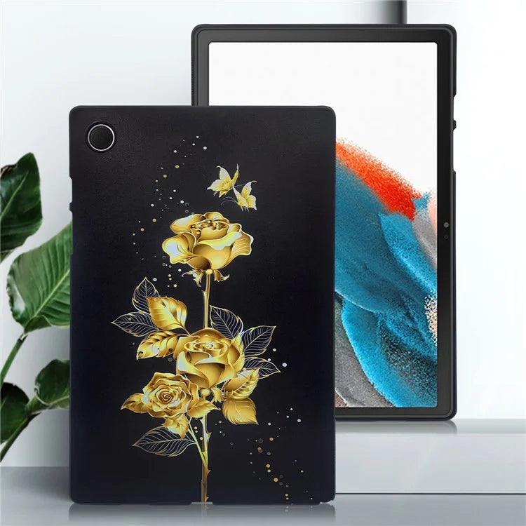 For Samsung Galaxy Tab A8 10.5 (2021) TPU Case Pattern Printing Slim Tablet Protective Cover