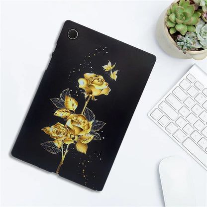 For Samsung Galaxy Tab A8 10.5 (2021) TPU Case Pattern Printing Slim Tablet Protective Cover