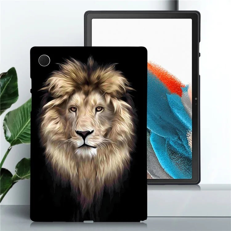For Samsung Galaxy Tab A8 10.5 (2021) TPU Case Pattern Printing Slim Tablet Protective Cover