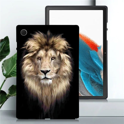 For Samsung Galaxy Tab A8 10.5 (2021) TPU Case Pattern Printing Slim Tablet Protective Cover