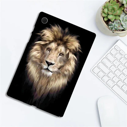 For Samsung Galaxy Tab A8 10.5 (2021) TPU Case Pattern Printing Slim Tablet Protective Cover
