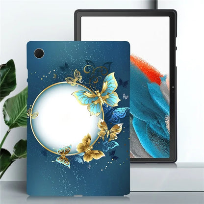 For Samsung Galaxy Tab A8 10.5 (2021) TPU Case Pattern Printing Slim Tablet Protective Cover