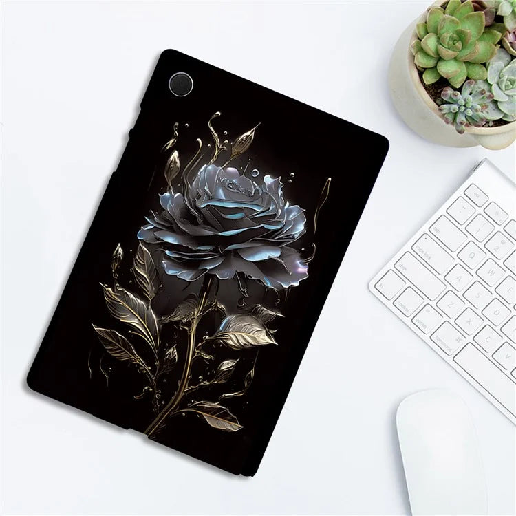 For Samsung Galaxy Tab A8 10.5 (2021) TPU Case Pattern Printing Slim Tablet Protective Cover
