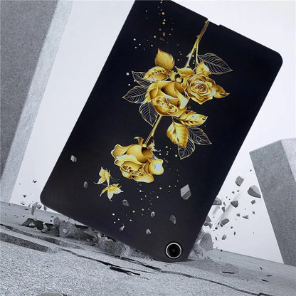 For Samsung Galaxy Tab A9+ TPU Case Pattern Printing Slim Tablet Protective Cover