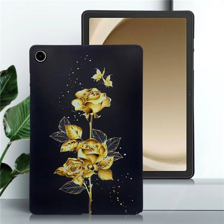 For Samsung Galaxy Tab A9+ TPU Case Pattern Printing Slim Tablet Protective Cover