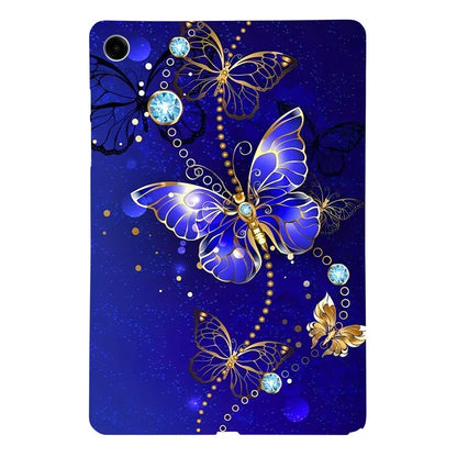 For Samsung Galaxy Tab A9+ TPU Case Pattern Printing Slim Tablet Protective Cover